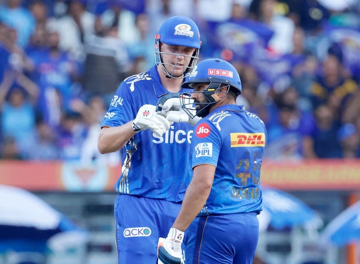 Cameron Green And Rohit Sharma