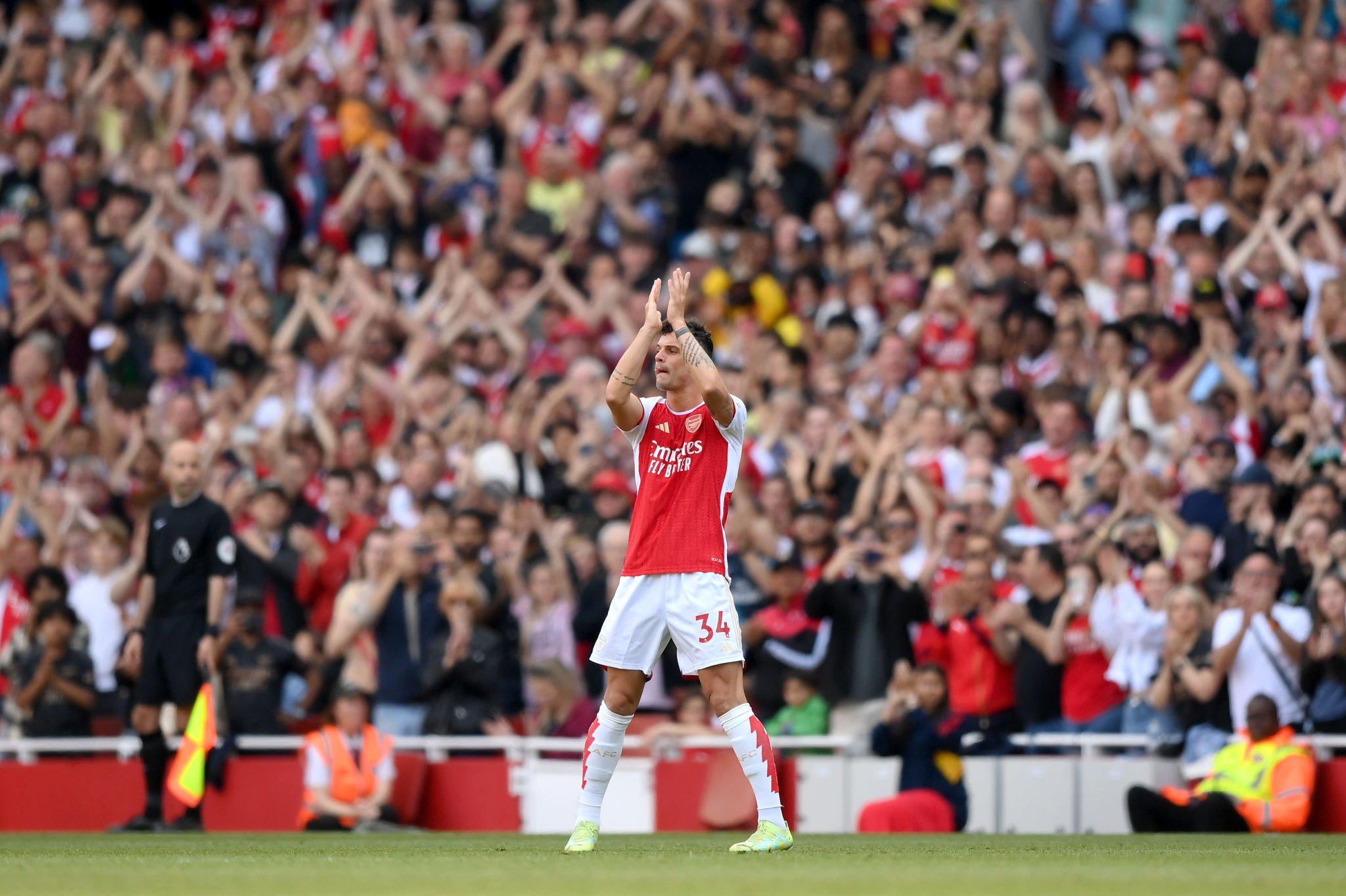 Mikel Arteta'S Cryptic Comments Tease Granit Xhaka Transfer U-Turn Despite Emirates Farewell 2 Granit Xhaka