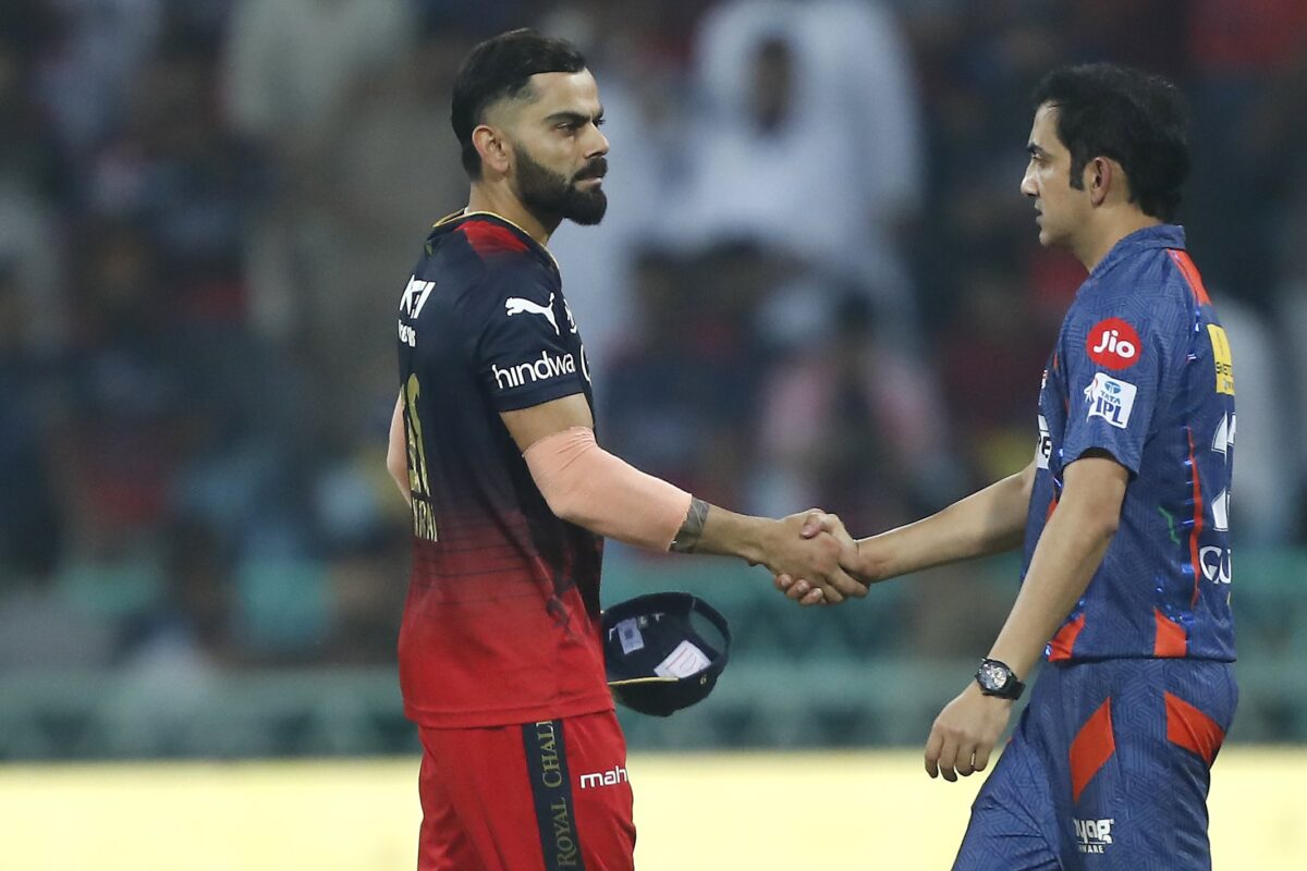 Gautam Gambhir And Virat Kohli