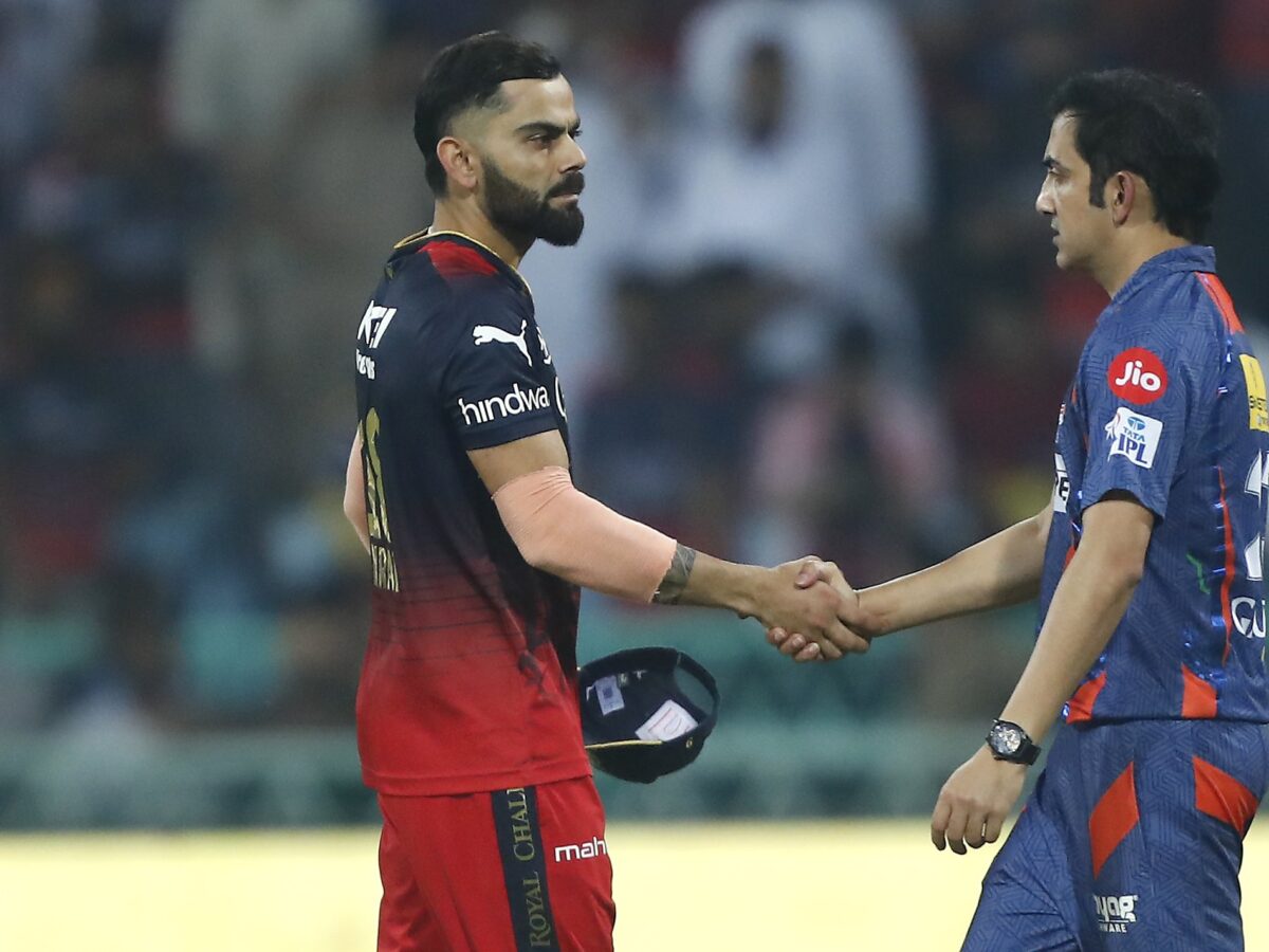 Gautam Gambhir And Virat Kohli