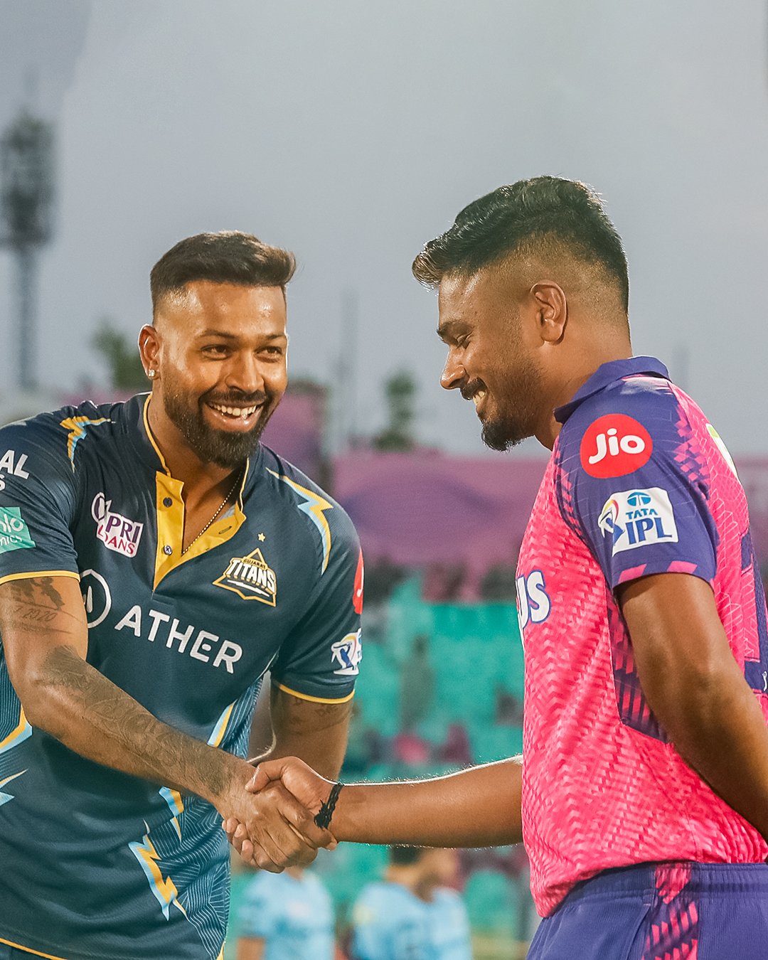 Hardik Pandya and Sanju Samson