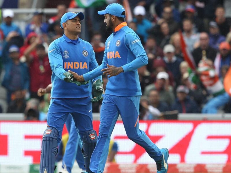 MS Dhoni And KL Rahul