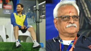 MS Dhoni And Kasi Viswanthan