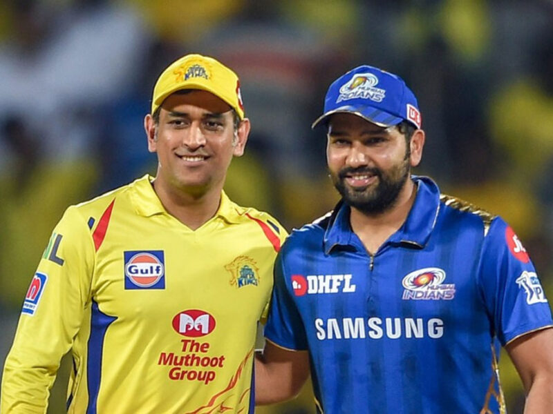 MS Dhoni And Rohit Sharma