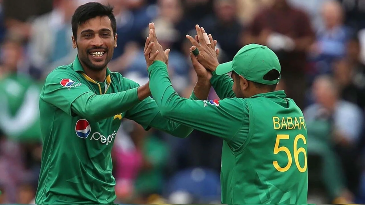 Mohammad Amir and Babar Azam