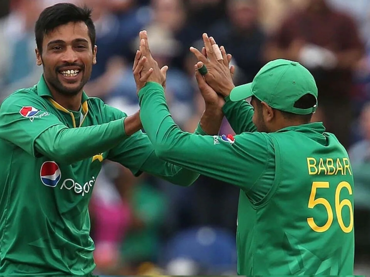 Mohammad Amir and Babar Azam