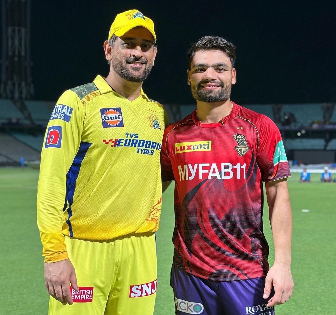 Ms Dhoni And Rinku Singh