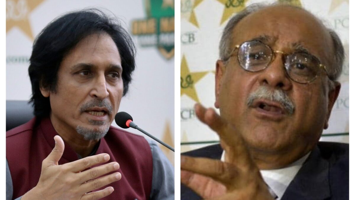 Ramiz Raja And Najam Sethi