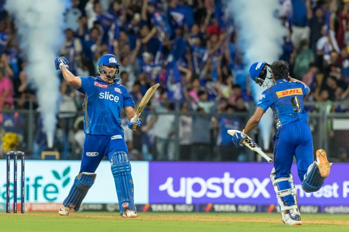 Mumbai Indians Victory Against RR