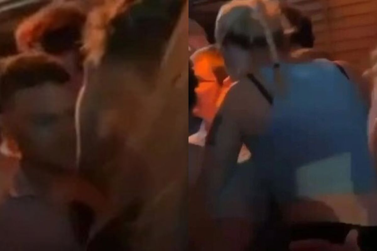 Newcastle'S Kieran Trippier Pulls Up And Hugs A Reveller As He Parties With Teammates After Leading The Magpies To Champions League Football 3 Kieran Trippier