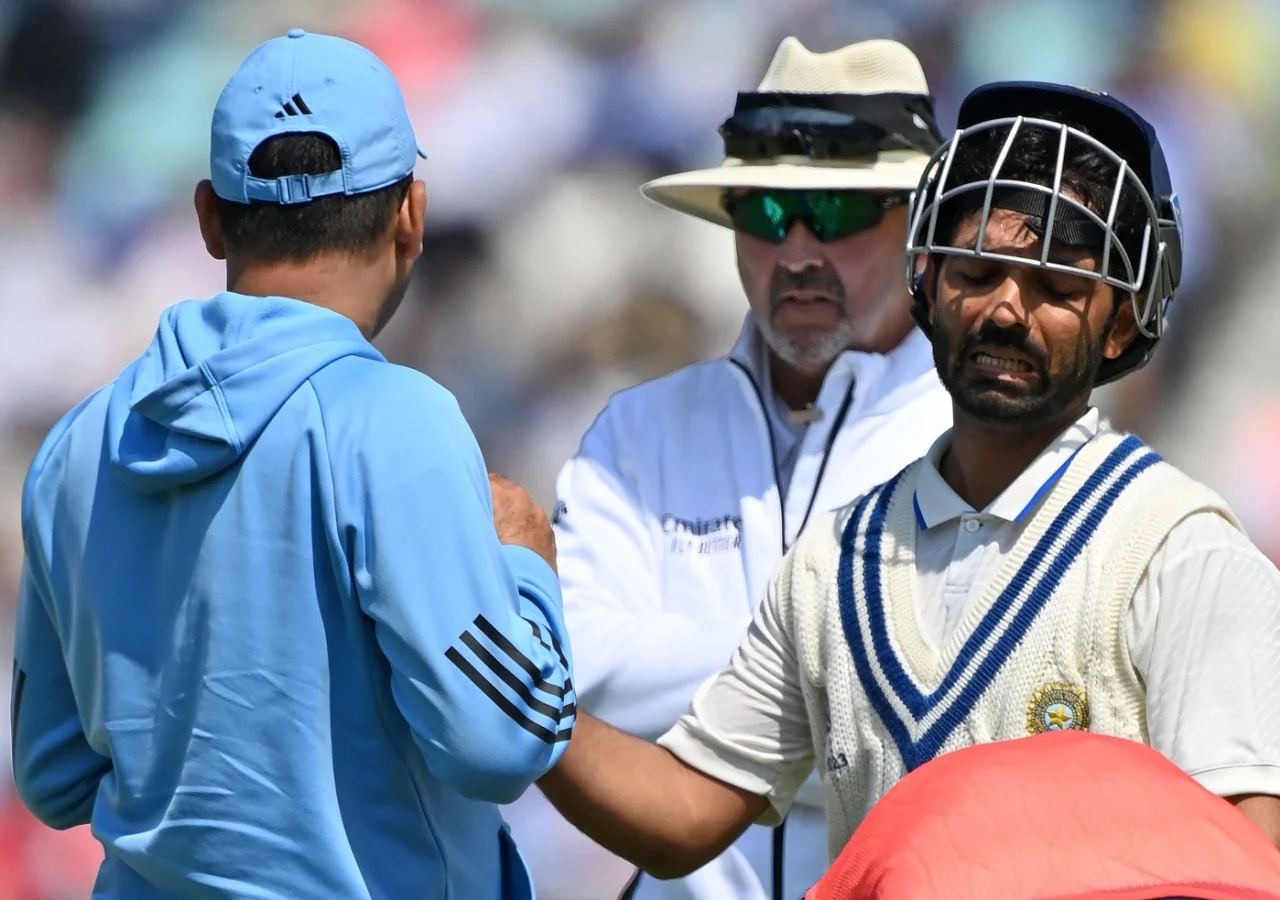 WTC Final: Ajinkya Rahane’s Wife Radhika Reveals That The Batter Refused To Go For Scans After Being Hit On The Finger 3