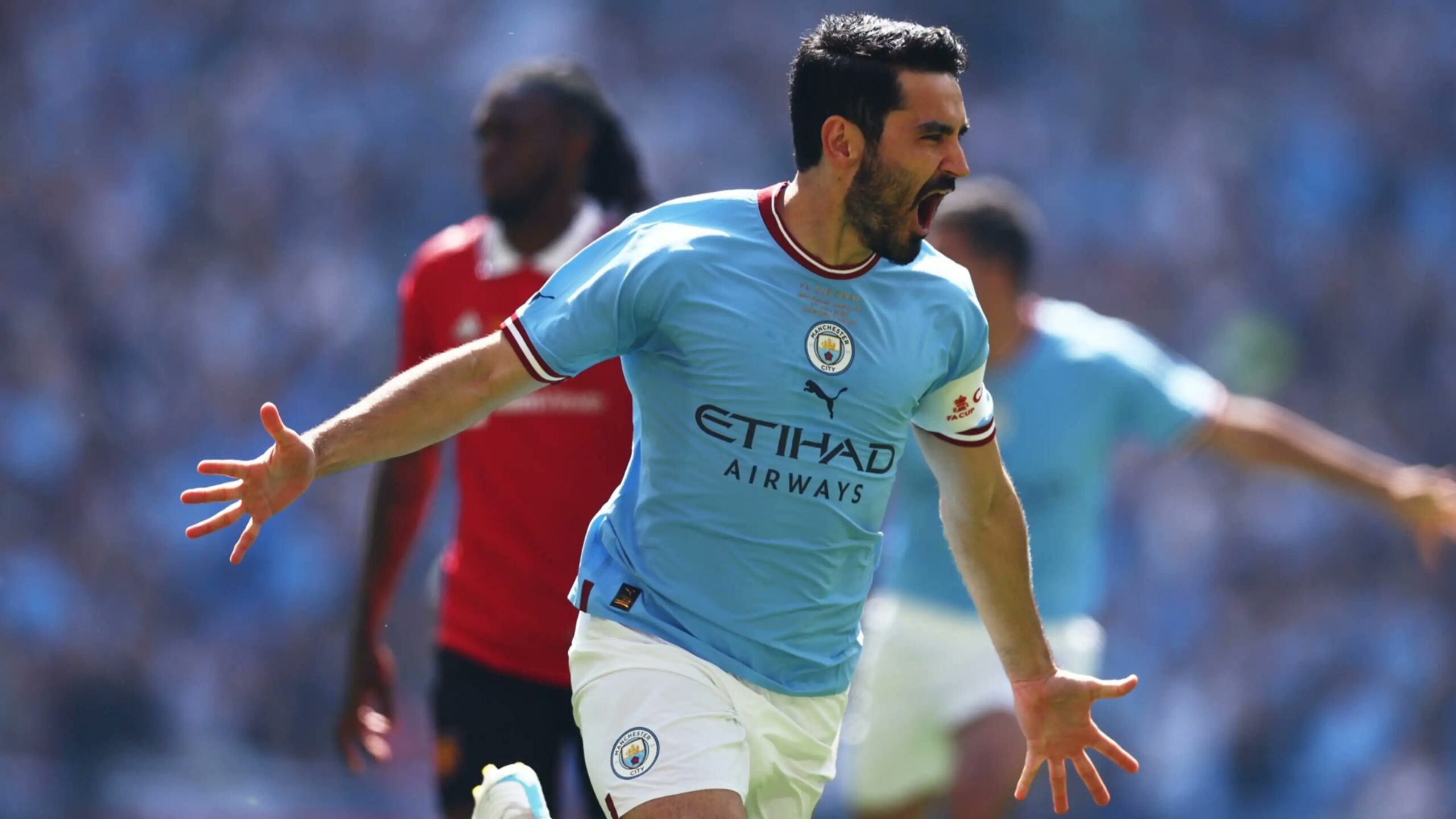 Ilkay Gundogan scored a brace in the FA Cup Final