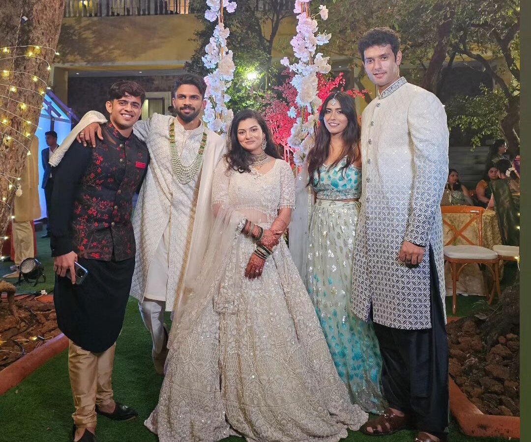 Ruturaj Gaikwad and Utkarsha Pawar Wedding