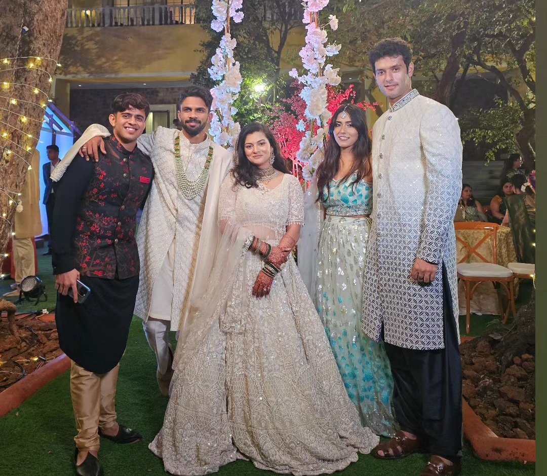 Ruturaj Gaikwad and Utkarsha Pawar Wedding