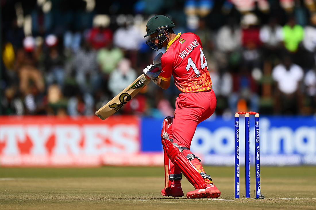 Zimbabwe captain Sean Williams