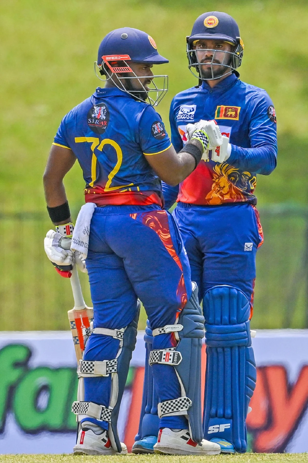 Dhananjaya de Silva And Charith Asalanka