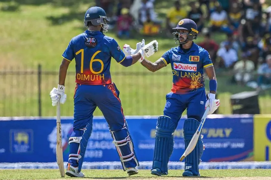 Dimuth Karunaratne And Pathum Nissanka