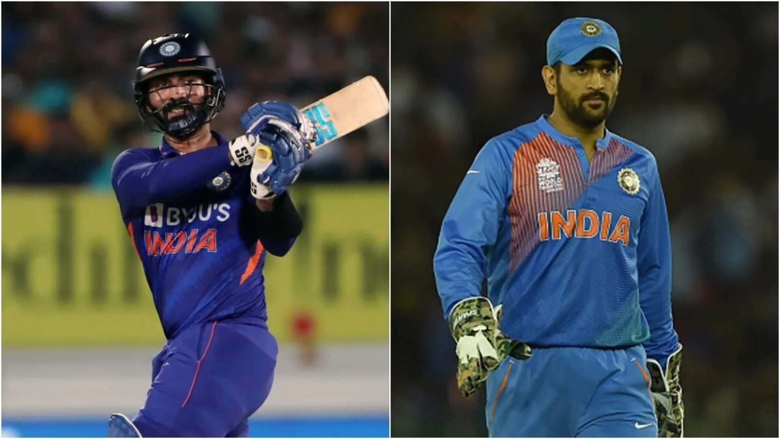 Dinesh Karthik And Ms Dhoni