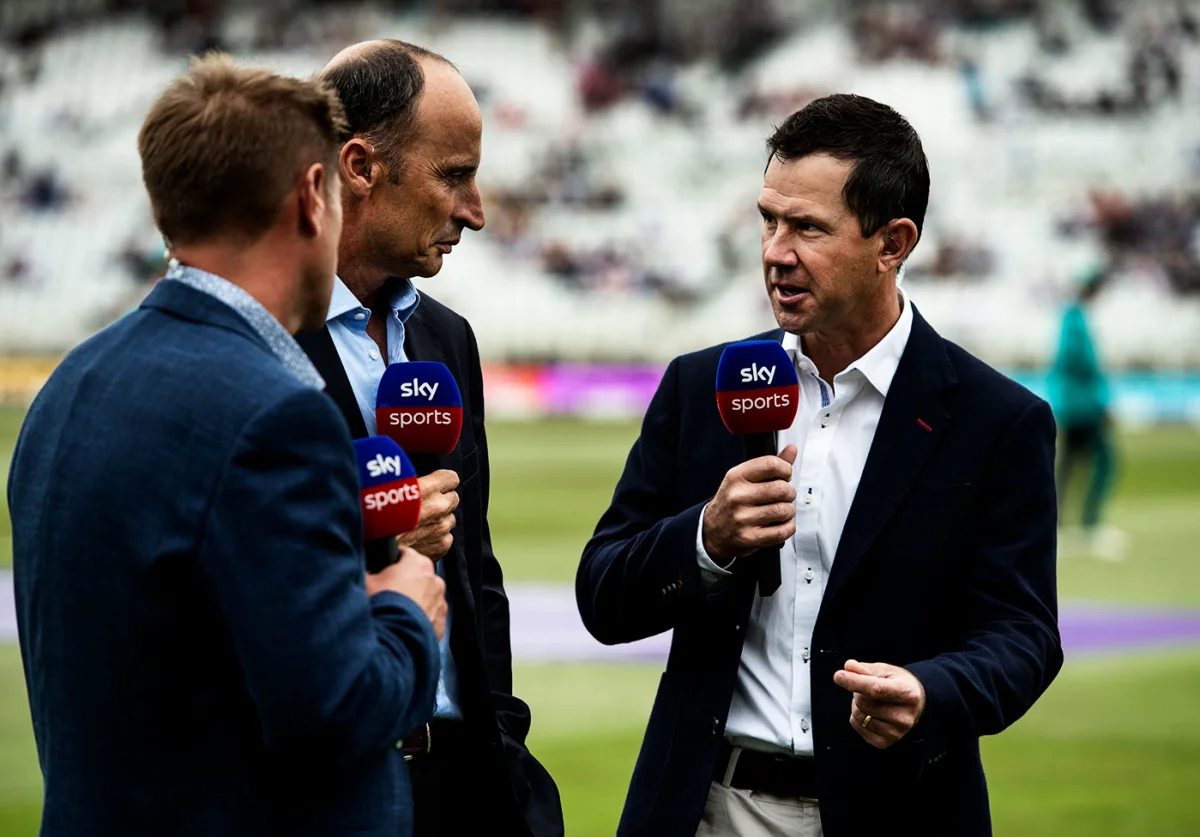 Nasser Hussain And Ricky Ponting