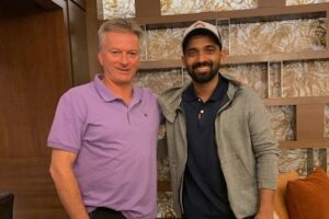 Steve Waugh And Ajinkya Rahane