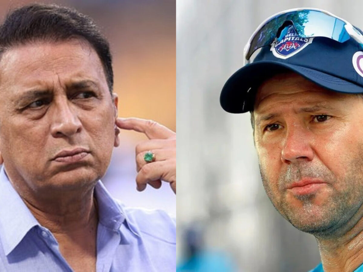 Sunil Gavaskar And Ricky Ponting