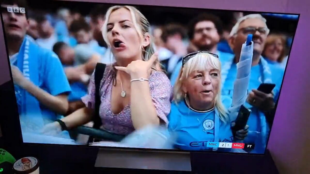 The Manchester City fan