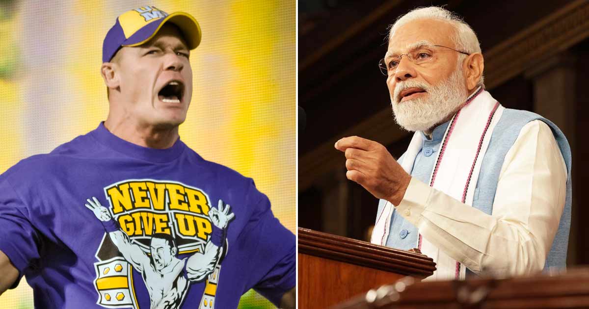 John Cena Shocks The World: Shares Photo Of Indian Prime Minister Narendra Modi With A Surprising Twist 1