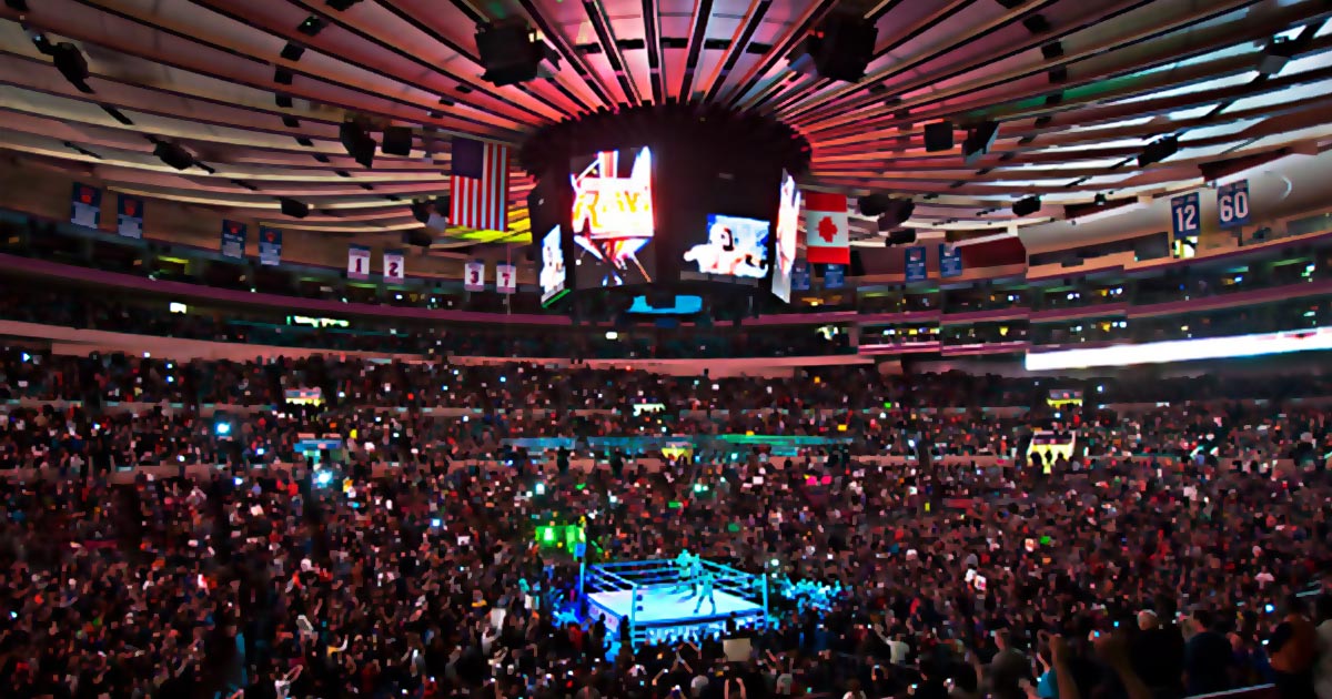 World Heavyweight Championship match at MSG Show