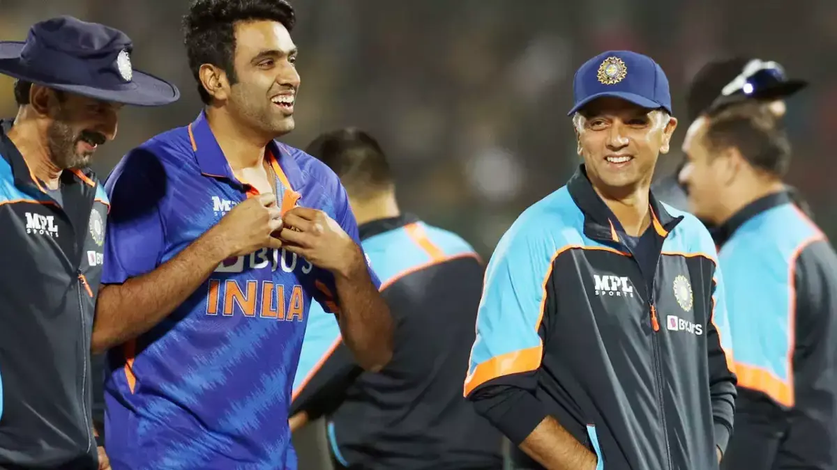 Rahul Dravid And Ravichandran Ashwin