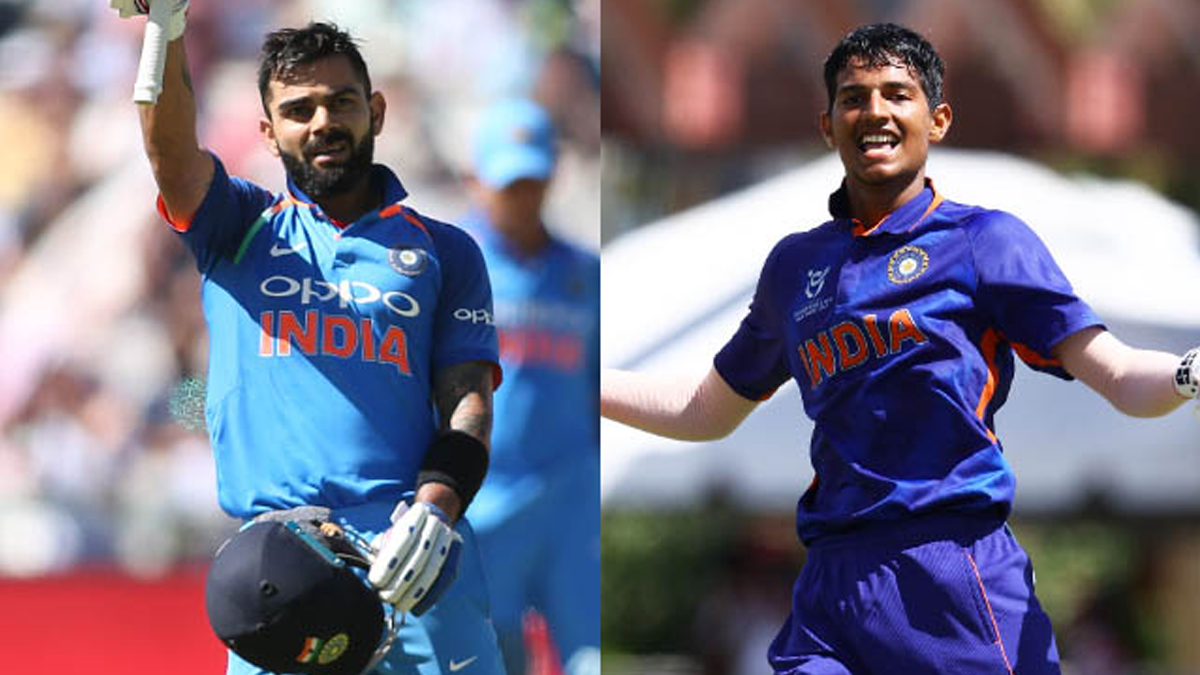 Virat Kohli And Yash Dhull