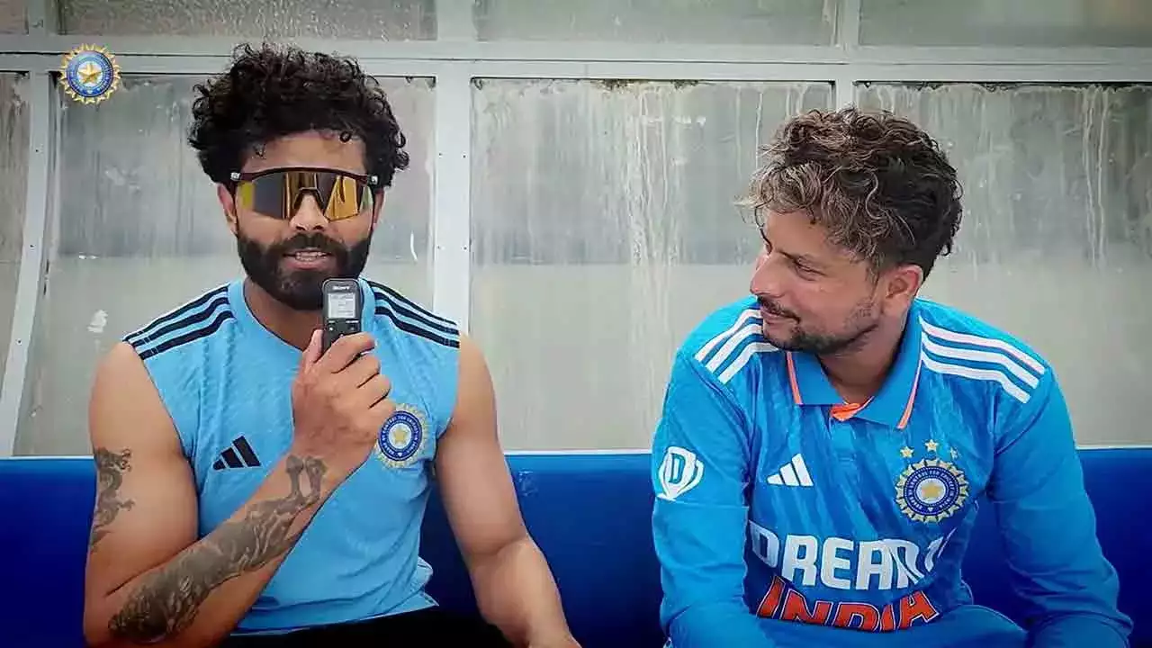 Ravindra Jadeja And Kuldeep Yadav