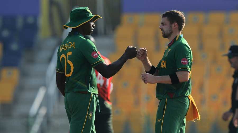 Kagiso Rabada And Anrich Nortje 