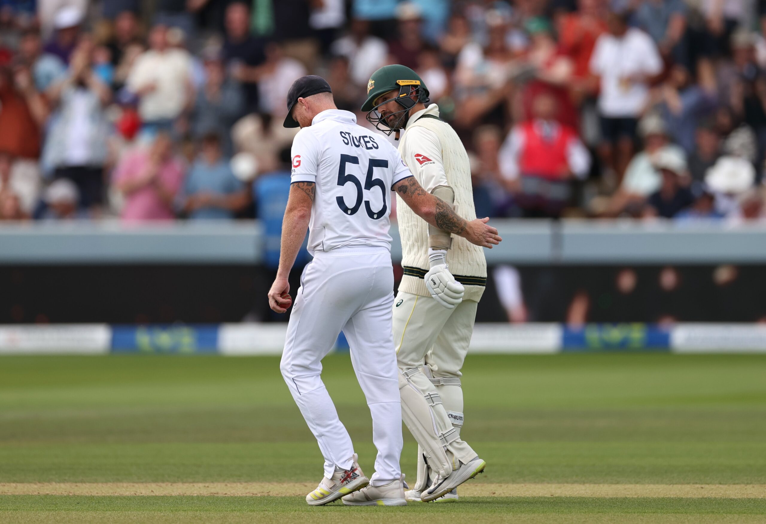 Nathan Lyon And Ben Stokes