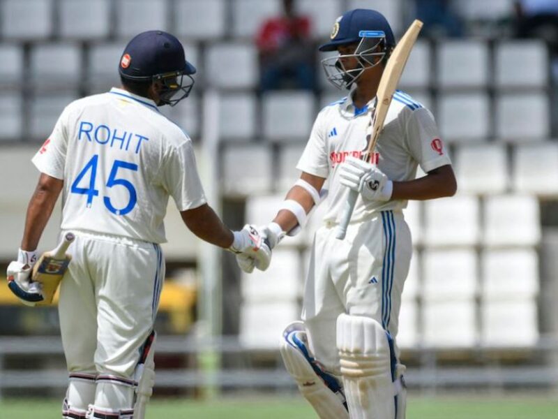 Yashasvi Jaiswal And Rohit Sharma