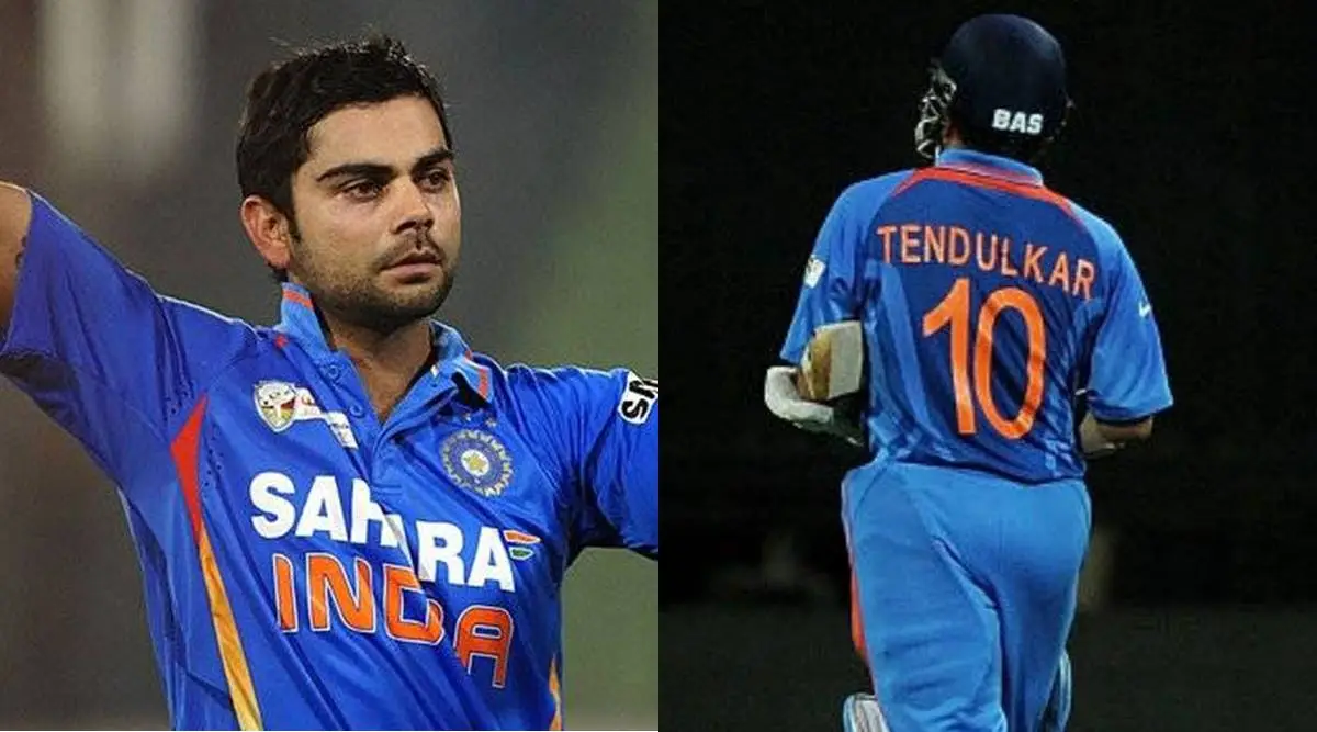 Virat Kohli And Sachin Tendulkar