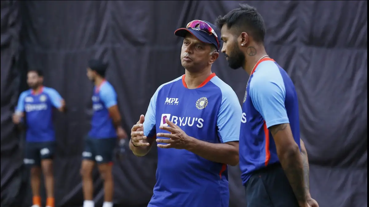 Rahul Dravid And Hardik Pandya