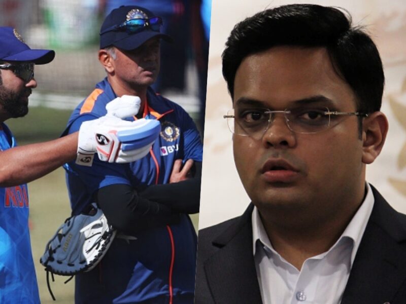 Rahul Dravid And Jay Shah