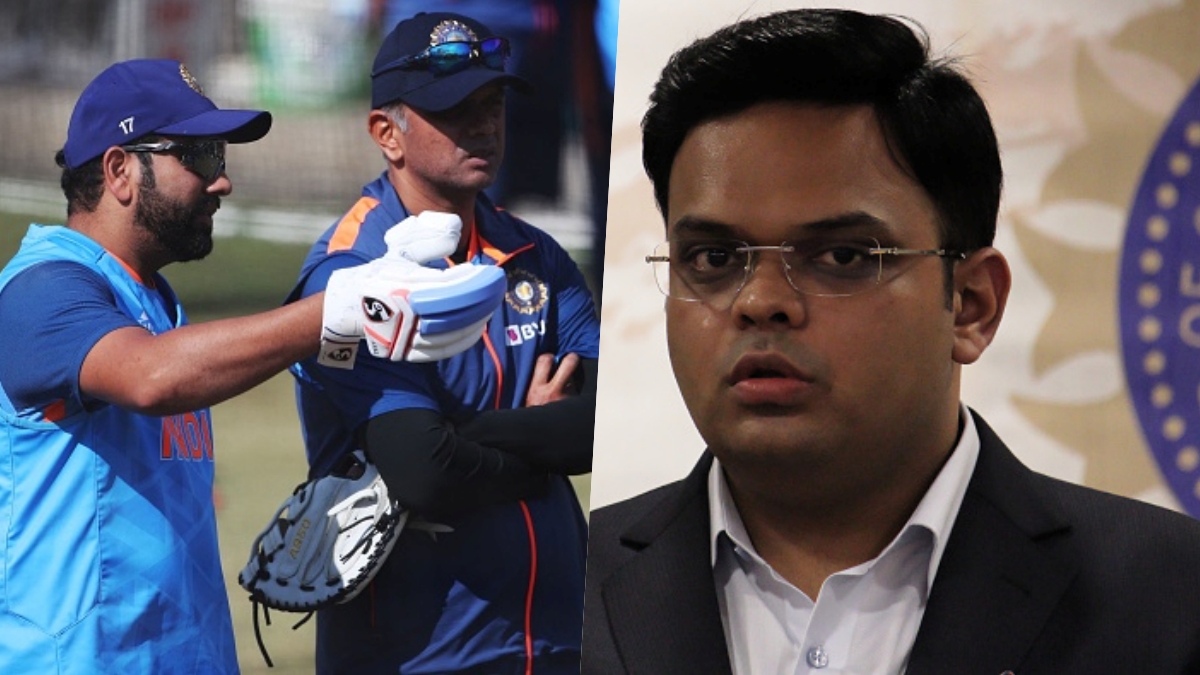 Rahul Dravid And Jay Shah