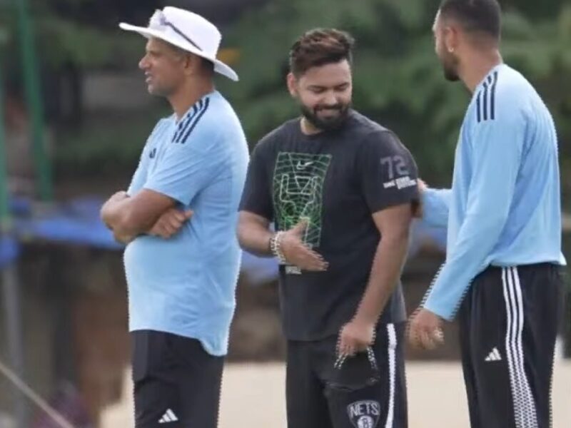 Rishabh Pant In India's Preparatory Camp
