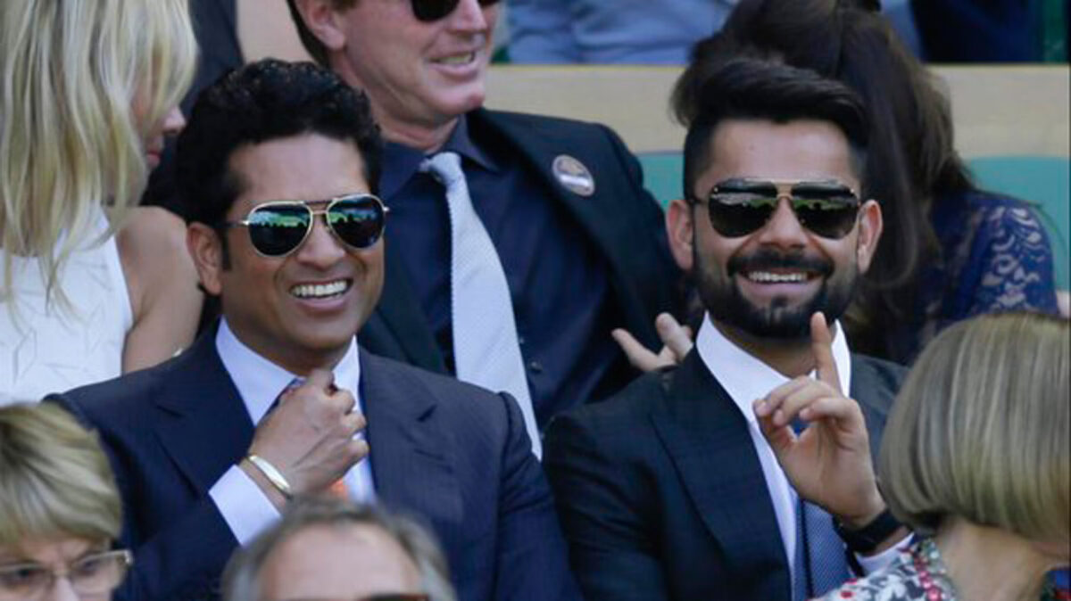 Sachin Tendulkar And Virat Kohli