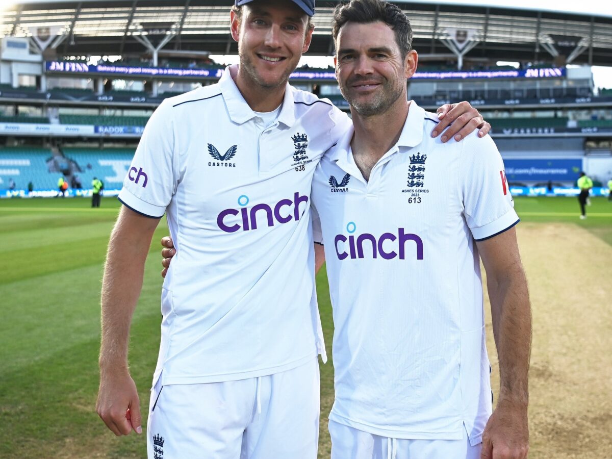 Stuart Broad And James Anderson