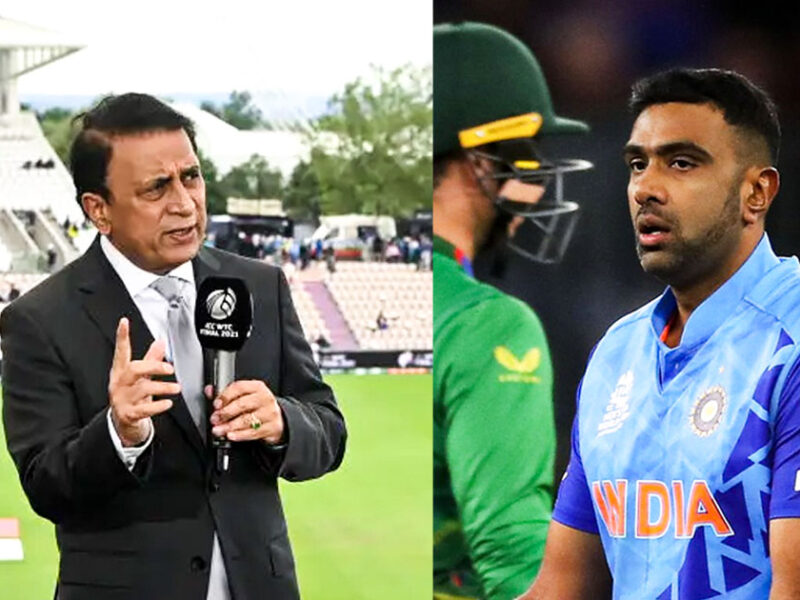 Sunil Gavaskar And Ravichandran Ashwin