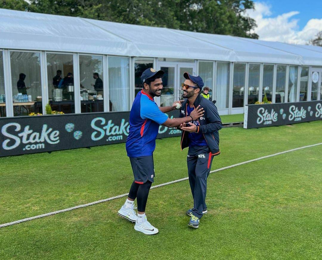 Sanju Samson And Dinesh Karthik