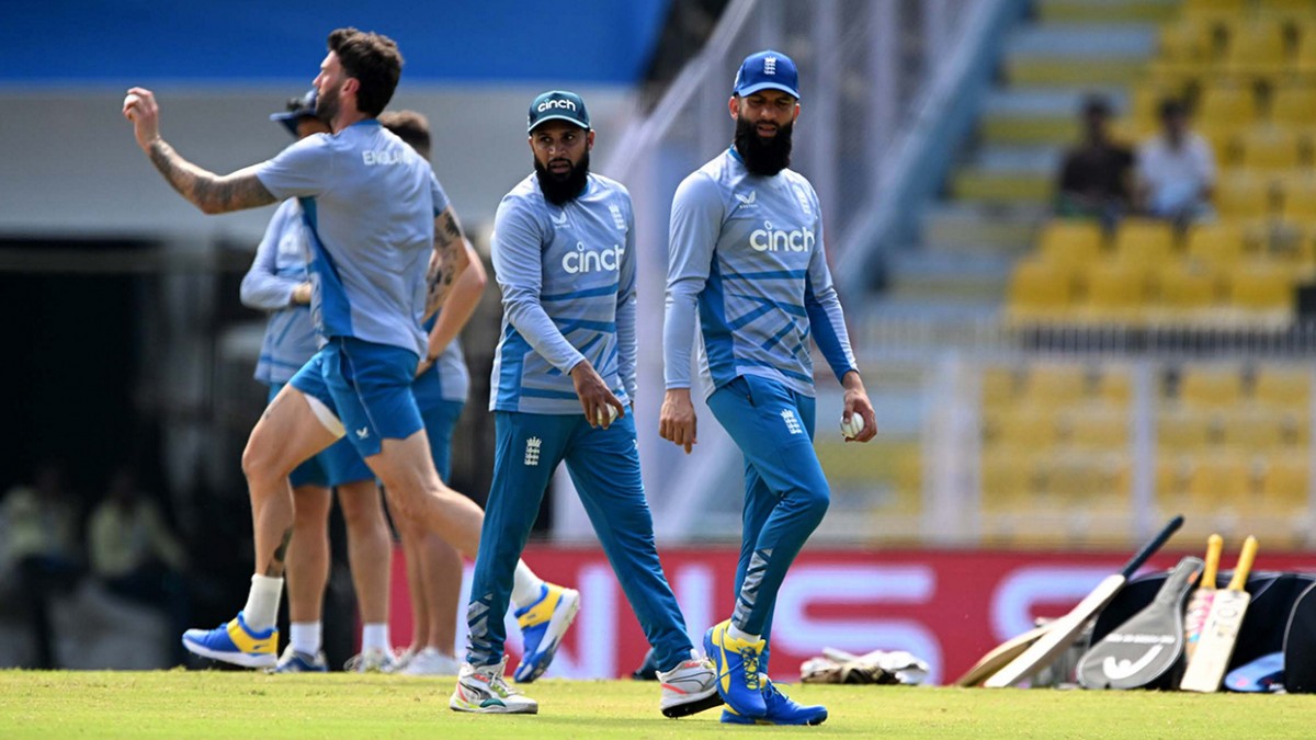 England Cricket Team In Practice Session