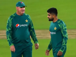 Mickey Arthur And Babar Azam