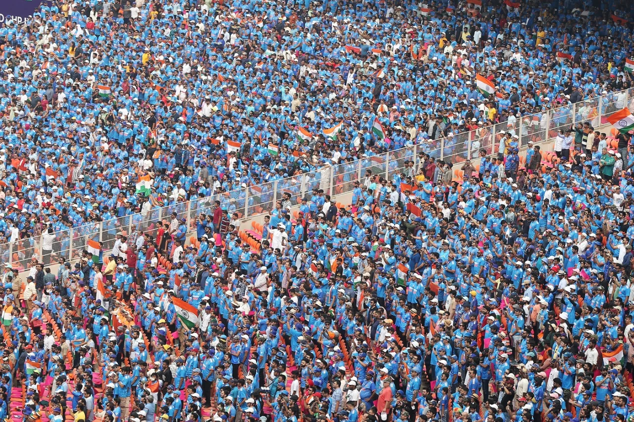 Home Team India Cheered By Fans