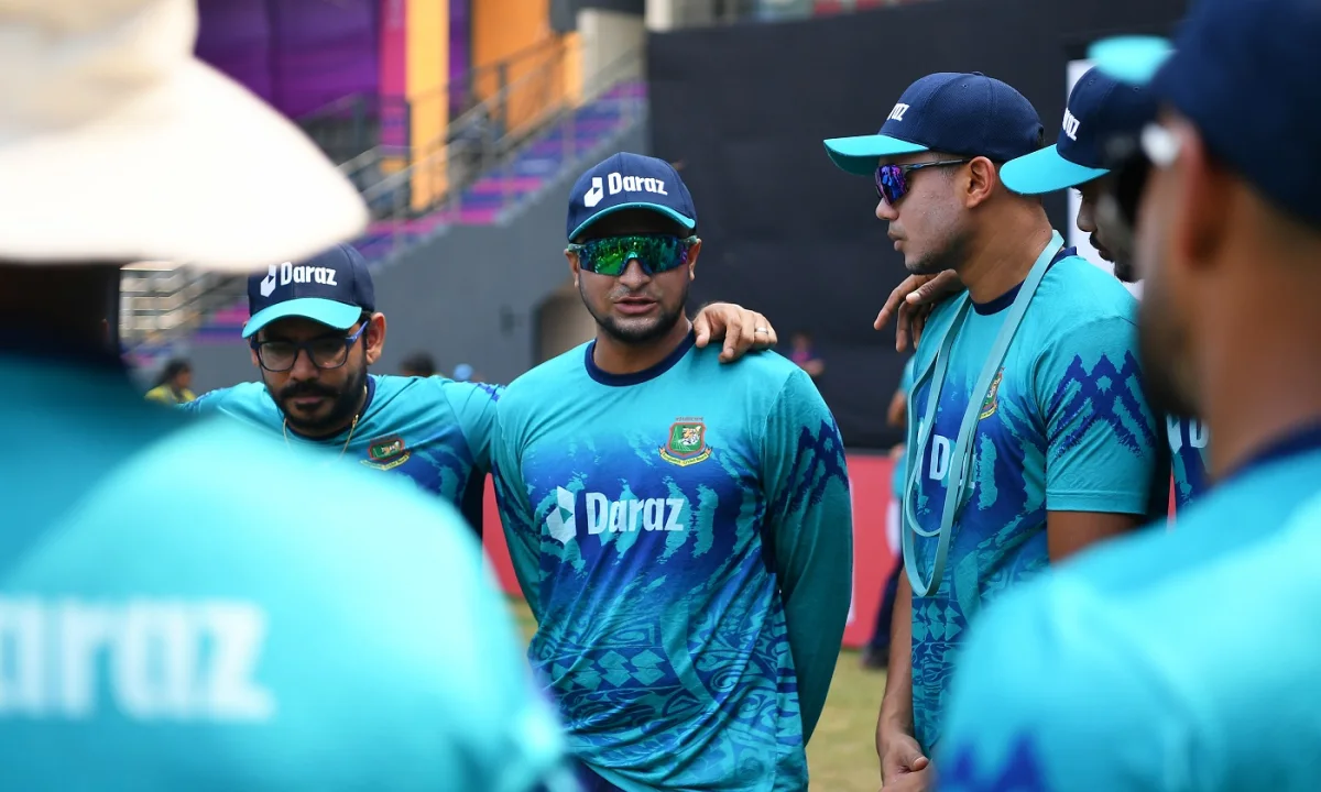 Bangladesh Cricket Team In Training Session