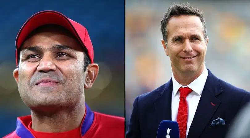 Virender Sehwag Trolls Michael Vaughan After He Says England Will Reach Semis Of ODI World Cup 2023 1