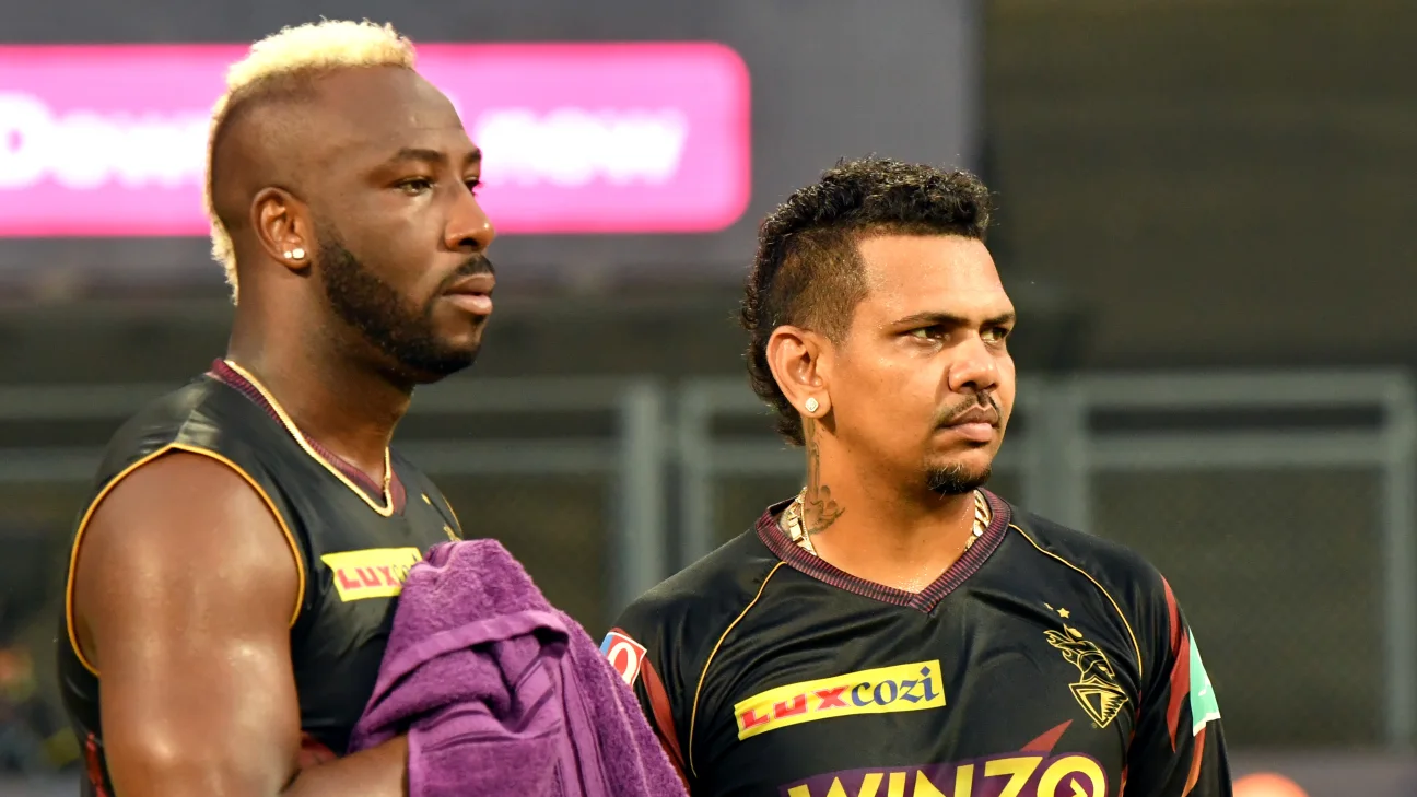 Andre Russell And Sunil Narine