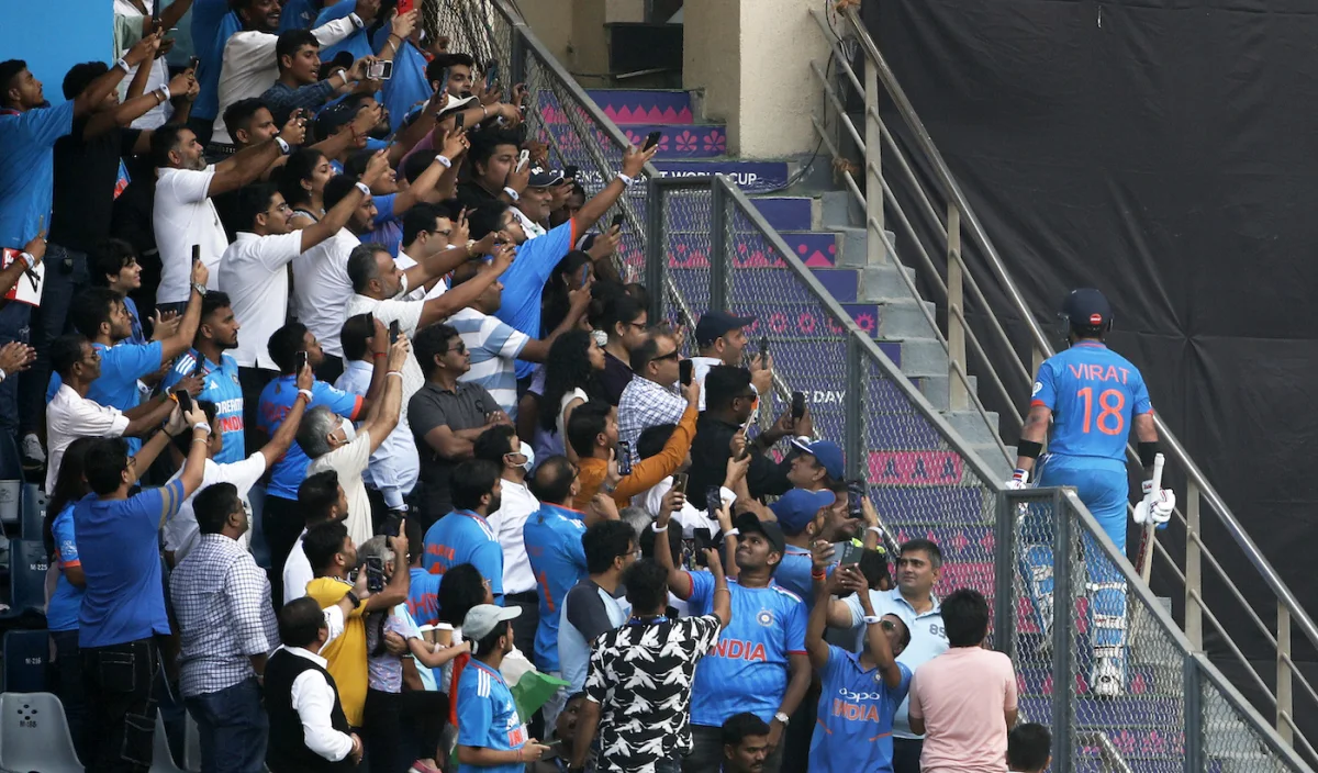 Virat Kohli Walking Back To Pavilion